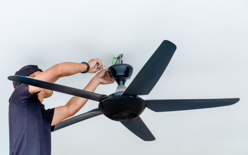 Clear the Air: The Stress-Free Way to Get a Ceiling Fan and Switch Installed
